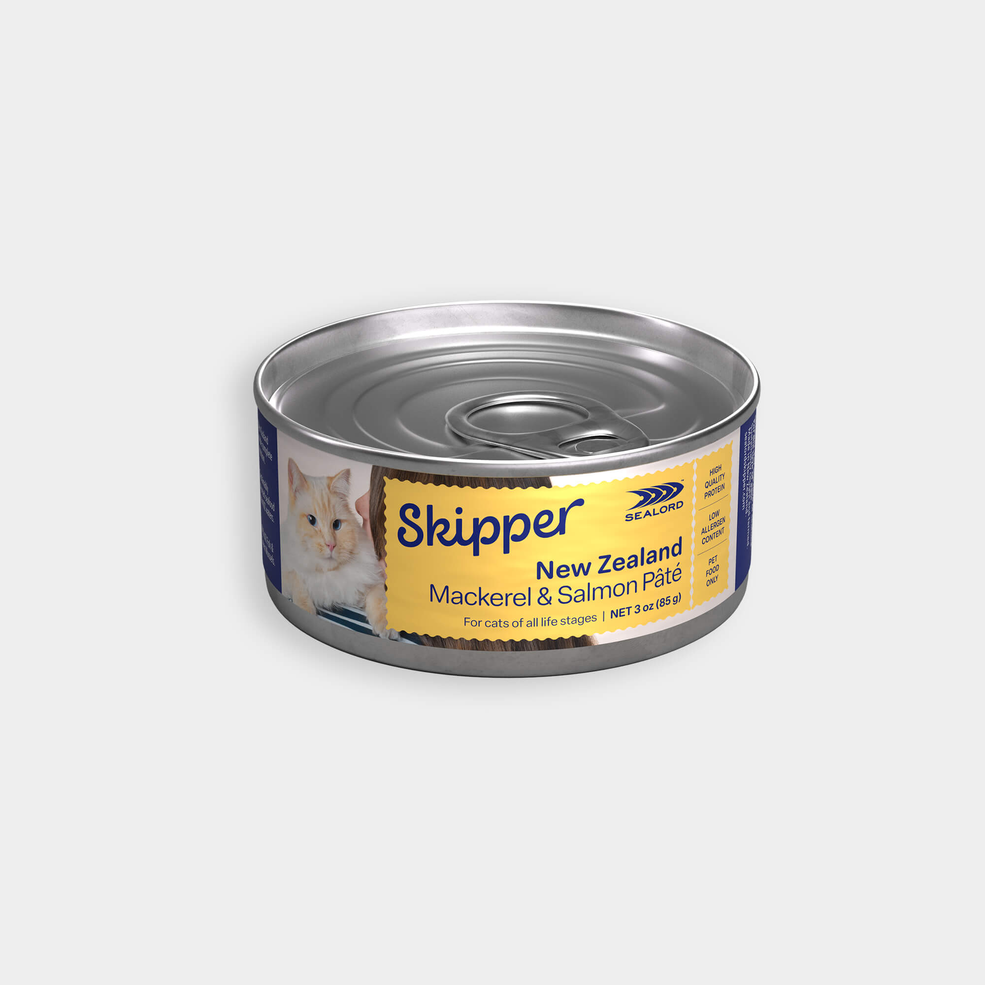 Whiting & Salmon Cat Food | Sealord Skipper Pet Food